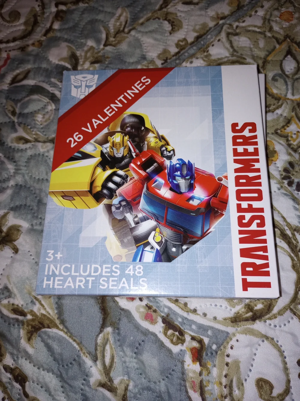 Kids Valentines Transformers 3 Packs new